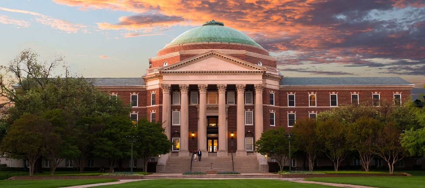 Large brick building at university